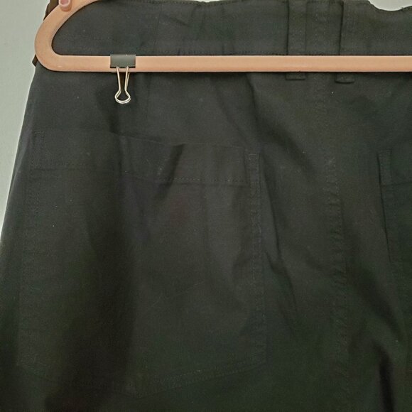 Women's A New Day Pants Size 24 Black Stretch Tapered Leg High Rise Relaxed Fit - Picture 6 of 13